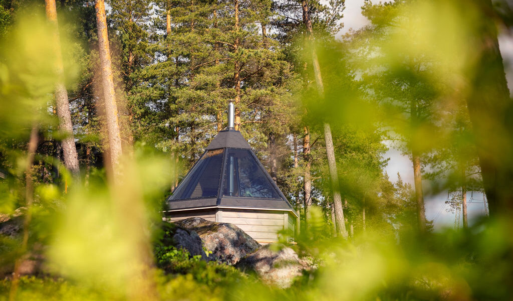 Santa Glass Sauna - Santalahti Resort Kotka Finland