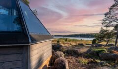 Santa Glass Sauna in Finland | Santalahti Resort | 5 km to Kotka center